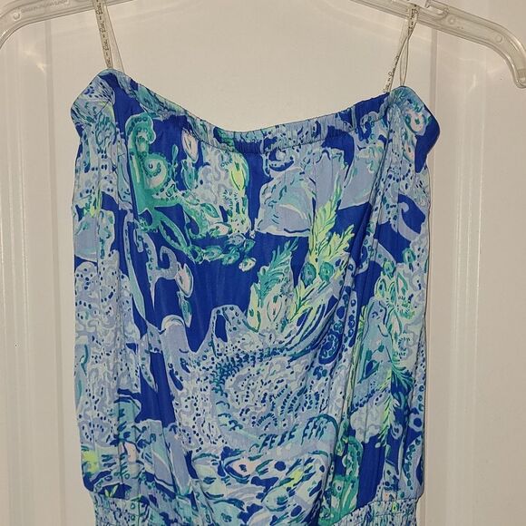 Lilly Pulitzer Emiko Strapless Jumpsuit Romper - Picture 4 of 10
